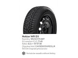 NOKIAN WR D3 185/60 R15 88T FABIA III